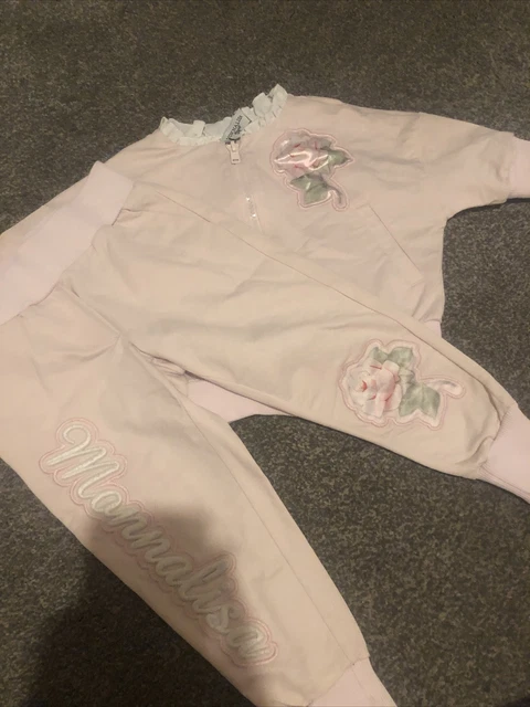Girls Monnalisa Tracksuit Age 2 Years