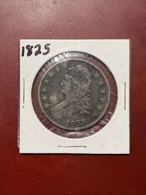 1825 Capped Bust Half Dollar - XF