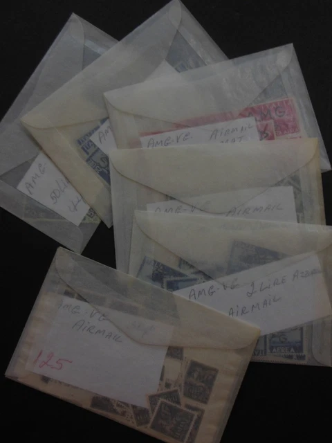 ITALY : VENEZIA GIULIA. 1945-47. Sass #A1//8 Air Mails in various qtys. VF, MNH.