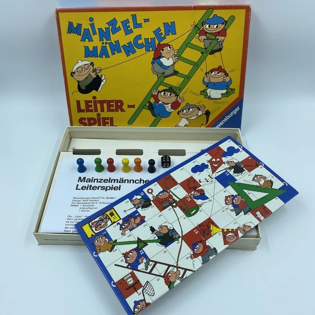 Ravensburger Mainzelmännchen Leiterspiel 1979 - Vintage - Schöner Zustnd ✅