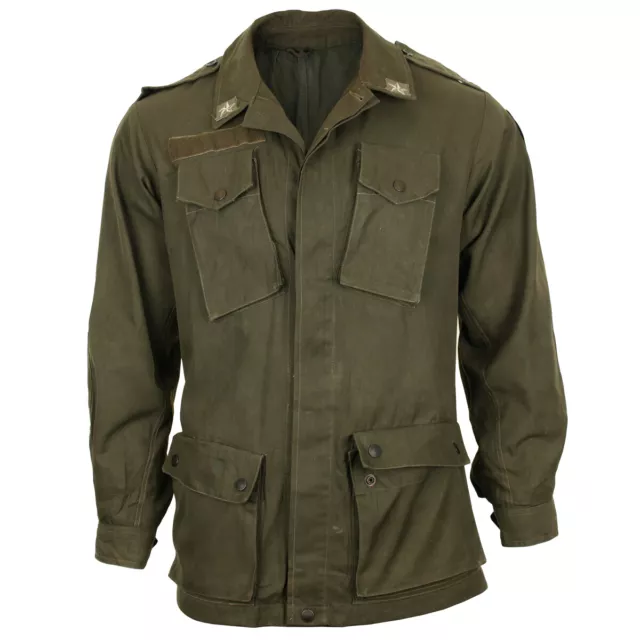 Original Italian Field Jacket - Issued Men's Work/Outdoor Jacket - Olive Drab