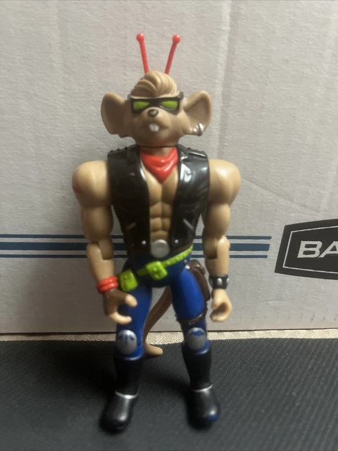BIKER MICE FROM Mars Figure Evil Eye Weevil 1993 Galoob Complete Guitar Weapon EUR 22,96 - FR