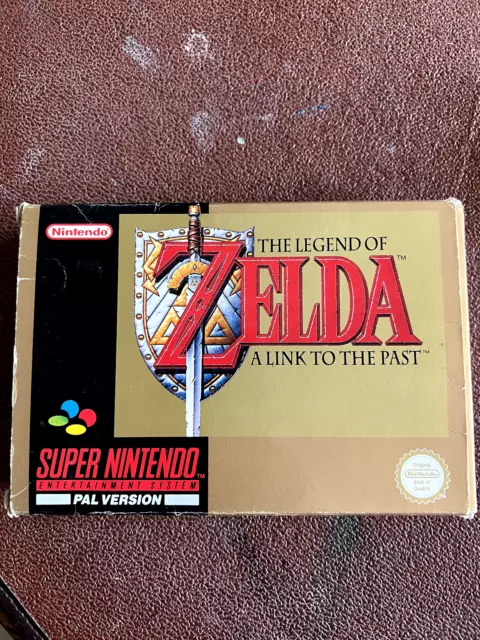 The Legend of Zelda a Link to the Past SNES. Box, Manual, Map, Secrets