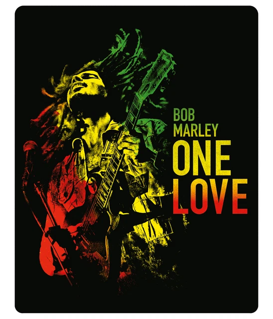 BOB MARLEY: ONE Love SteelBook (4K UHD Blu-ray) Anthony Welsh James ...