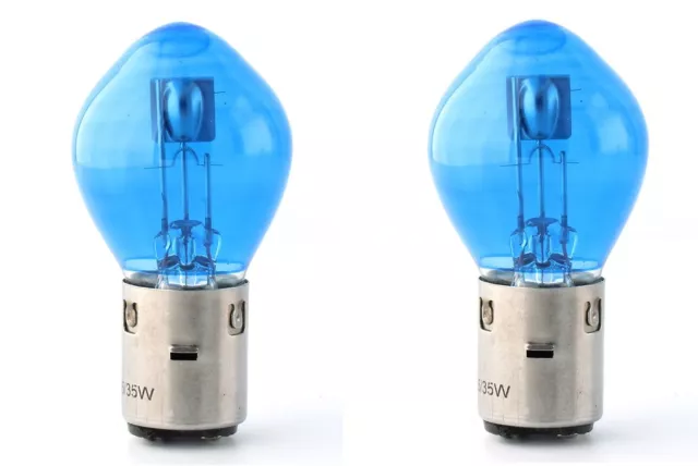 Lampe 12V 35/35W type BA20D a LED eclairage blanc pas cher
