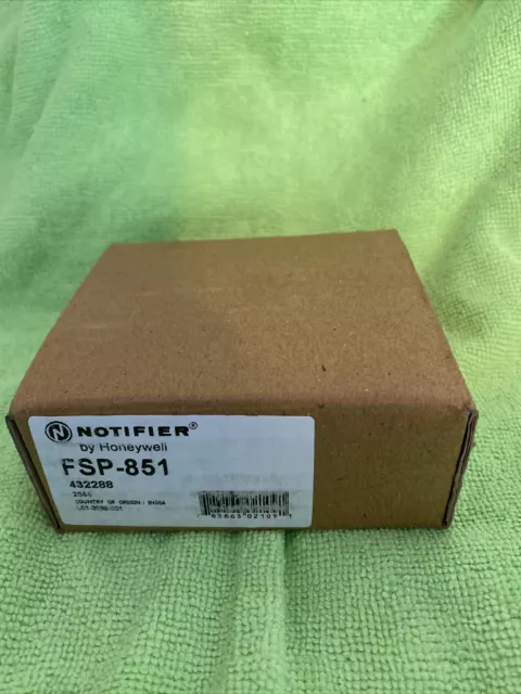 🔥 New Notifier FSP-851 Photoelectric Smoke Detector