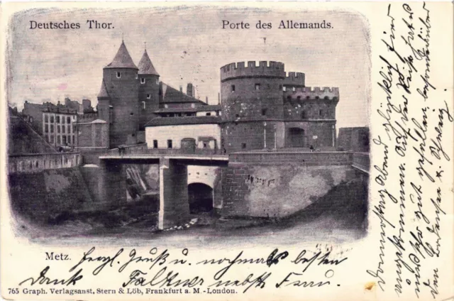 CPA AK METZ - Deutsches Thor - Gate of the Germans (455105)