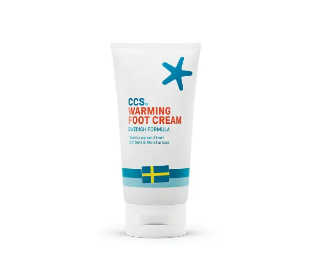 CCS Warming Foot Cream 150ml - Softening, Moisturising, and Warming Cream