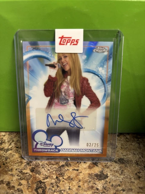 TOPPS CHROME DISNEY 2026 Hannah Montana /399 £68.00 - PicClick UK
