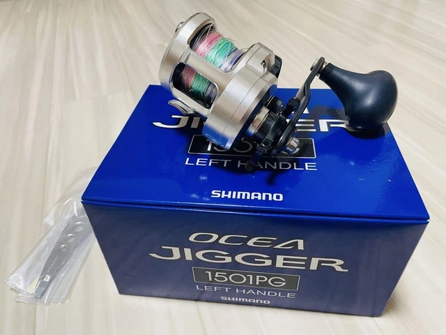 シマノ17OCEA JIGGER 2000 NR PG美品 Shimano 17 OCEA JIGGER 2000-NR-PG Baitcasting Reel