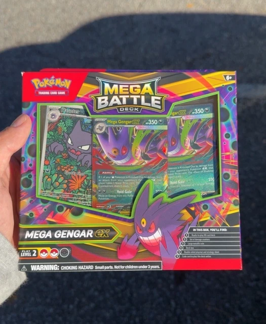 what pokemon cards are legal TCG Mega Battle Deck – Mega Gengar EX, Ready-to-Play 60-Card Set, Official How Can I Tell If