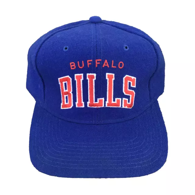 Vintage Buffalo Bills Snapback Hat Blue/Red STARTER Wool Official Licensed NFL