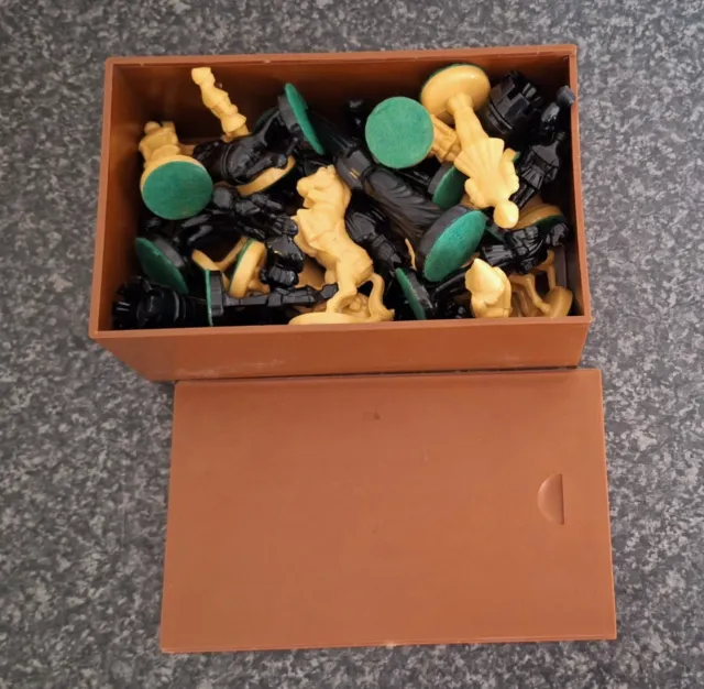 Decorative Chess Set Pieces (Resin With Felt On Base) Includes Box