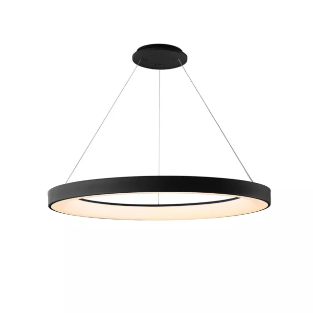 Modern Design LED Suspension Chandelier Black MN-375