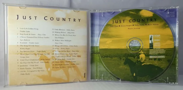 THE JUST COUNTRY ALBUM - CD - 25 tracks various artists 3