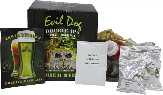 Kit per fare birra di bulldog birra in casa - Gamma di tipi di birra