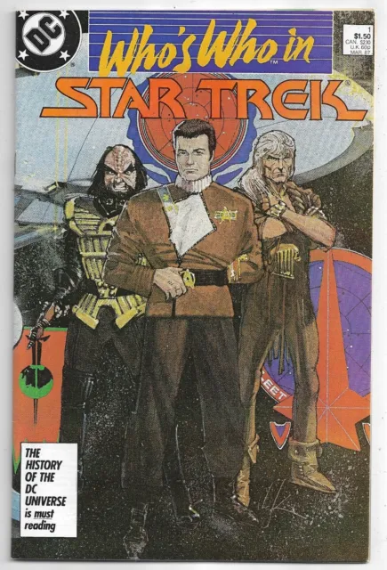 Who's Who in Star Trek #1 VG/FN (1987) DC Comics