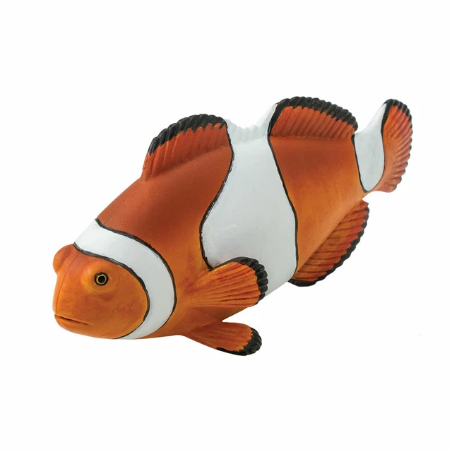 Safari Ltd Clown Anemonefish Toy #261829 Incredible Creatures Collection New