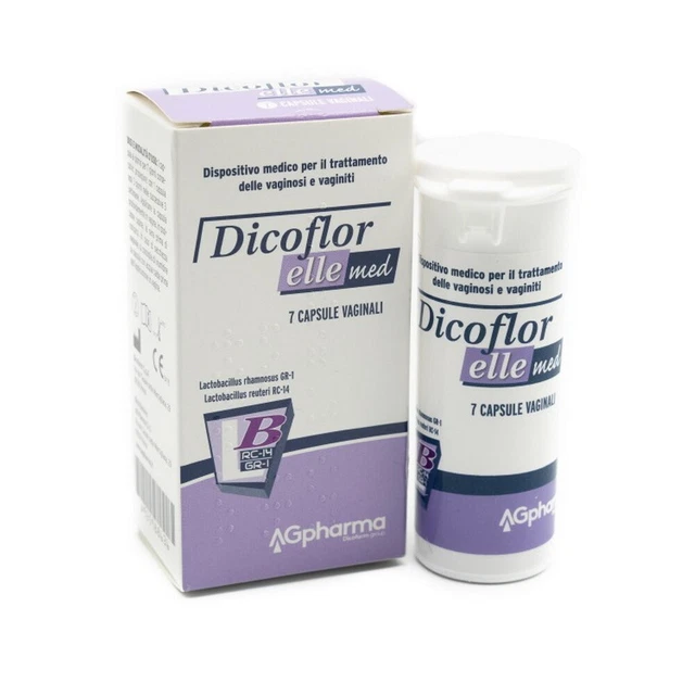 Dicoflor Elle Med 7 Capsule Per Equilibrio Vaginale Vaginite Vaginosi Prurito