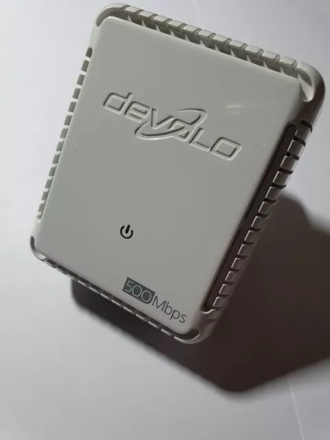 DEVOLO DLAN 500 Duo ** SINGLE POWERLINE ADAPTER ** Add-On AV Ethernet  Extender £13.29 - PicClick UK