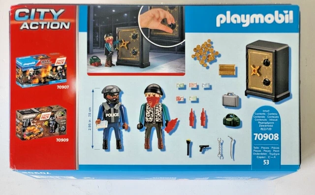 Playmobil Vintage 4507 – Set Police Cambrioleur City Life – 1994 – Complet