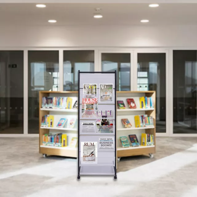 Brochure Display Stand Literature Stand Magazine Rack Holder Floor standing Rack