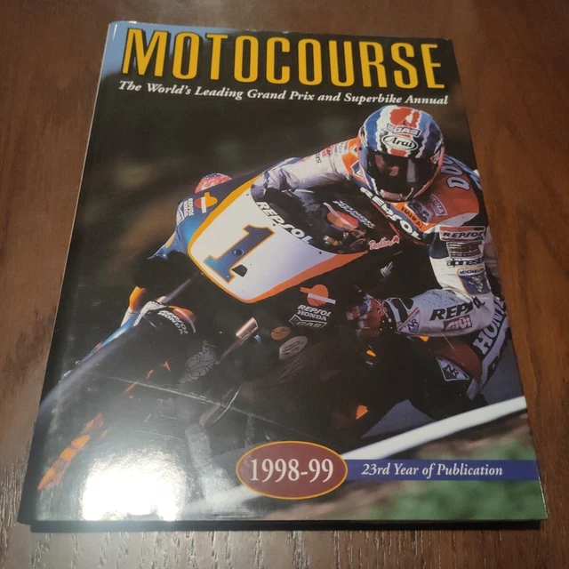 Motocourse 1998-99 Mick Doohan Honda Motorcycle Racing Book Isbn:1874557535