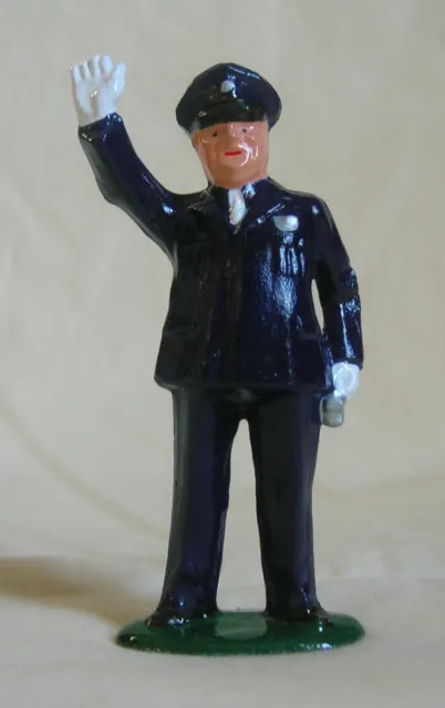 Policeman / Traffic Cop, Standard Gauge train figure, Reproduction dimestore