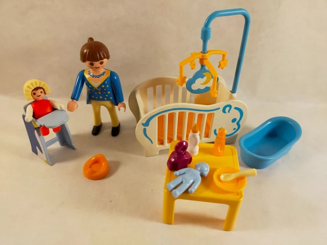 Maison Playmobil Avec Mobilier Pour Chambre Bébé - Set 1012, Occasion