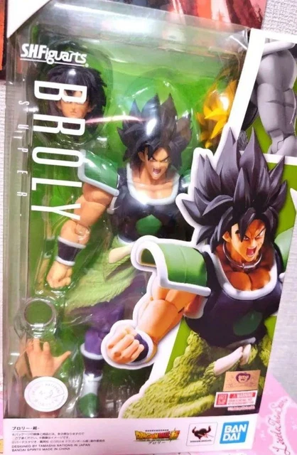 SH FIGUARTS BROLY Dragon Ball Super Action Figure Bandai Tamashii