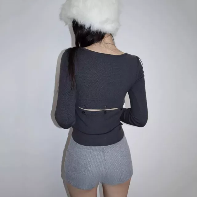 Cropped Pants Knitted Shorts High Waist High Waist Casual Shorts  Spring
