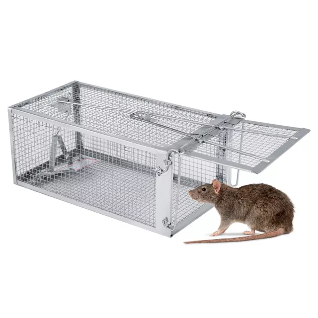 Acheter 2 pièces piège à souris vivant piège à souris piège vivant petite  Cage à rats 153*60*72mm