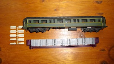LE3726 Greenway Products Athearn train Ho Voiture voyageurs Pullman Pennsylvania 