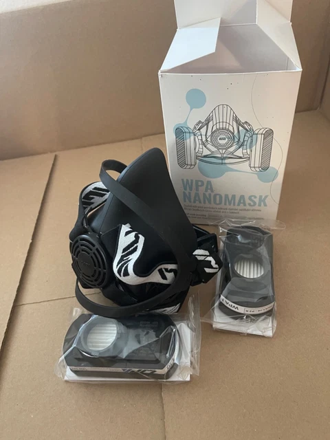 WPA Nanomask Half Face Respirator + (x2) Inhale Filters