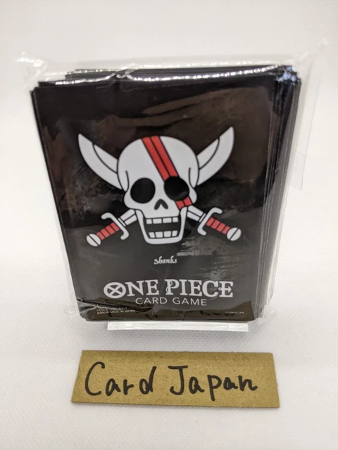 shanks card sleeves Shanks Official Sleeves One Piece Card Game (70 Sleeves)