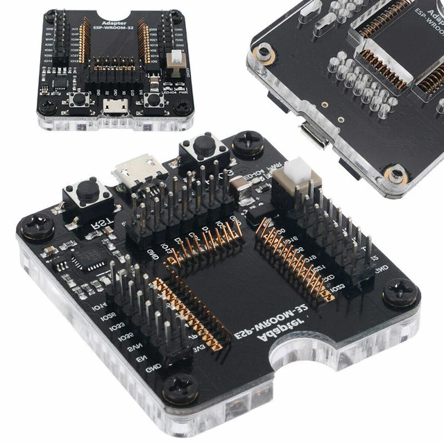 ESP8266 Programmer Socket Adapter For ESP-12S & ESP-07S Modules - Easy Programming!