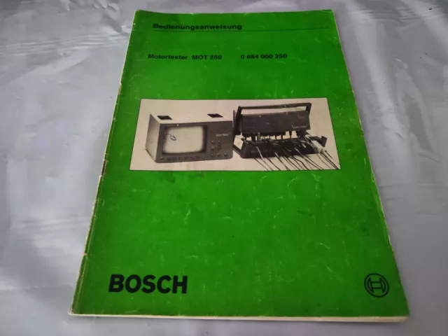 Aus einer KFZ Werkstattauflösung: Bosch Motortester MOT 250 0 684 000 250