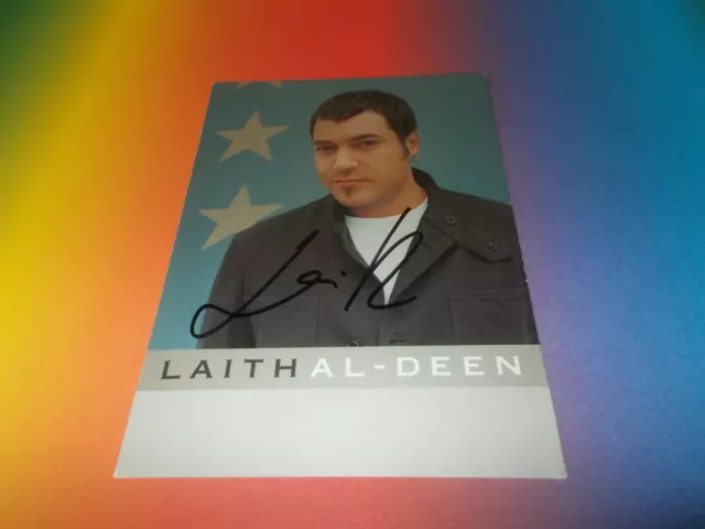 Laith Al-Deen  Bilder von dir  signiert signed  Autogramm auf Autogrammkarte