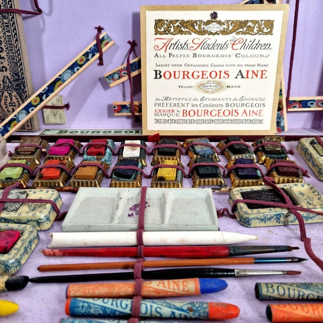 Coffret Broderie Ancien – Jouet Vintage Avec Accessoires D'origine