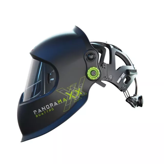 optrel panoramaxx Quattro Automatik Schweißhelm mit neuem IsoFit Headgear