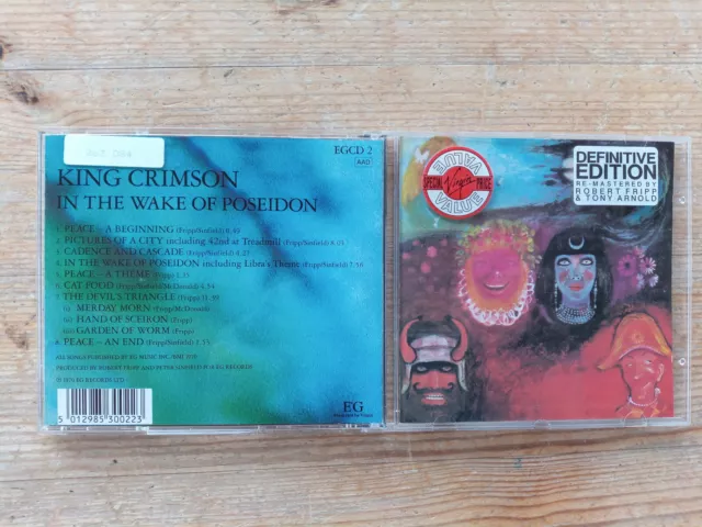 King Crimson - In The Wake Of Poseidon - Cd - Remastered - Gratisversand