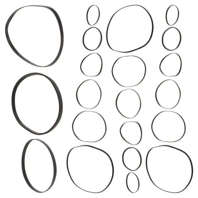 50 PCS TAPE Recorder Belt Recorder Drive Belt Repair Cassette Player £4