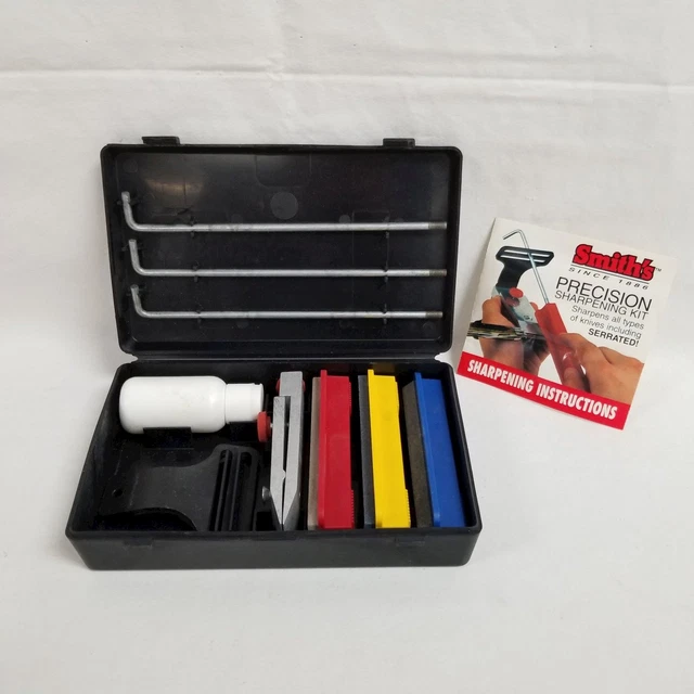 SMITH'S Precision Sharpening Kit Knife Sharpener For Straight And Serrated