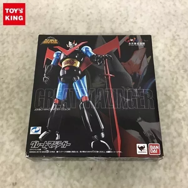 Super Robot Chogokin Superalloy Great Mazinger Jumbo Machinder Color Figure