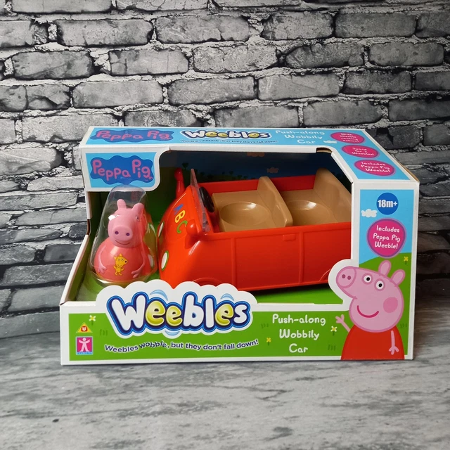 Peppa Pig Weebles – Figure Traballanti Personaggi Assortiti Per Gioco Immaginativo Dai 18 Mesi