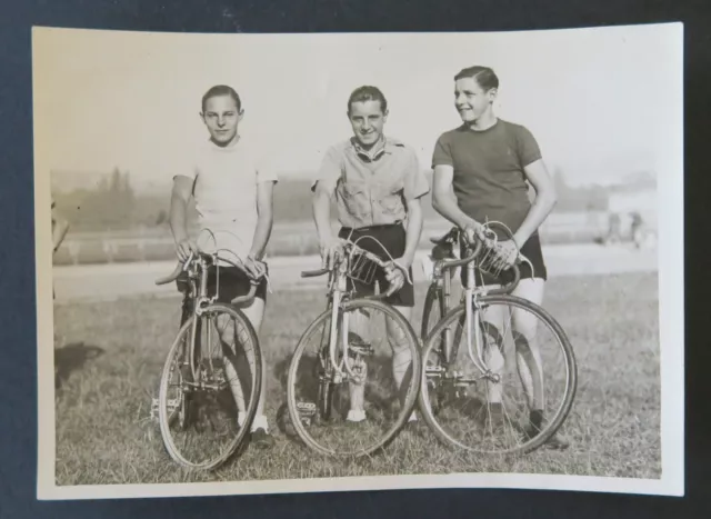 Photo presse JAC 7 SEPT 1942 Cyclisme 3 Cycliste course vélo bike Fahrrad