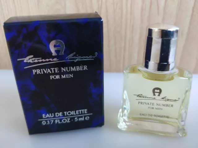 Miniature de Parfum - Etienne Aigner : Private Number - Eau de toilette de 5 ml