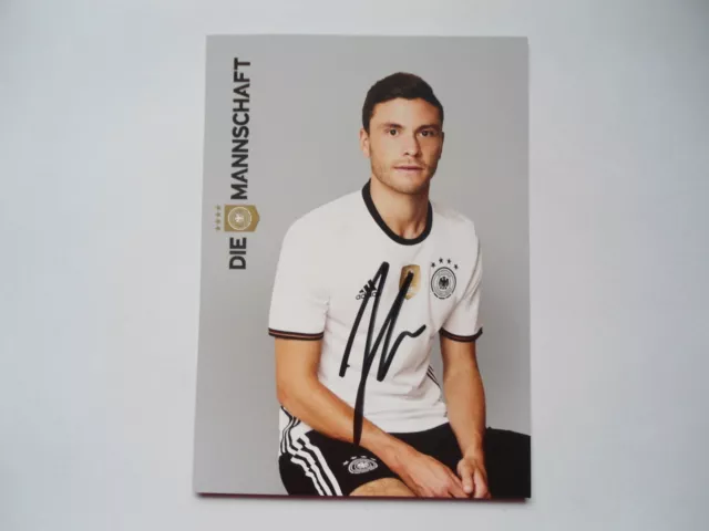 Jonas Hector Autogrammkarte Ak DFB EM 2016 Original signiert LOOK NEU TOP