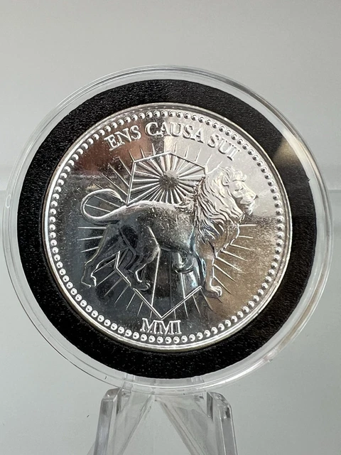 JOHN WICK CONTINENTAL Ens Causa Sui Ex Unita 999 Silver 1 Oz Ounce