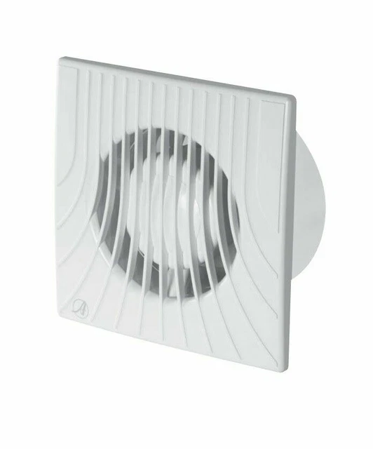 BATHROOM EXTRACTOR FAN 100mm with Pull Cord Switch WA100W £16.99